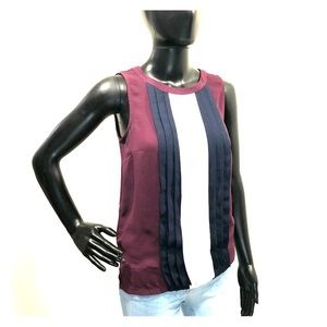 Tommy Hilfiger sleeveless pleated top